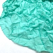 Складка Крэш Креп-шифон Мятный