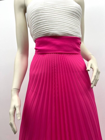 Гофре бал9 Шифон розовый