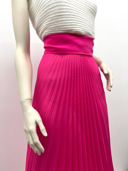 Гофре бал9 Шифон розовый