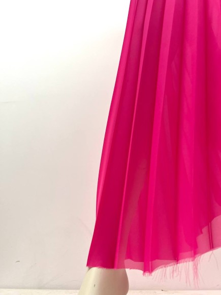 Гофре бал9 Шифон розовый