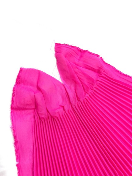 Гофре бал9 Шифон розовый