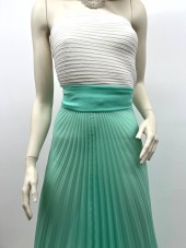 Гофре бал9 Шифон бирюзовый