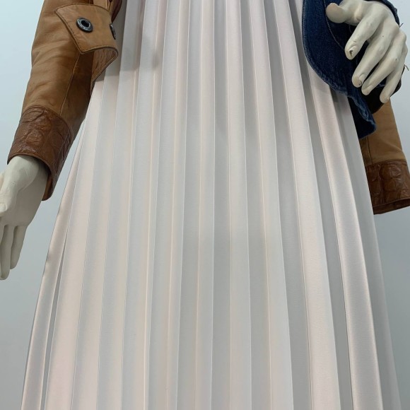 Гофре классическое Атлас белый