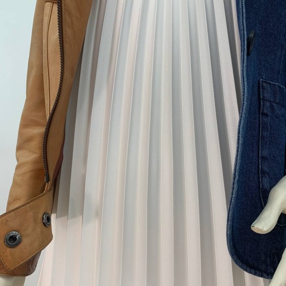 Гофре классическое Атлас белый