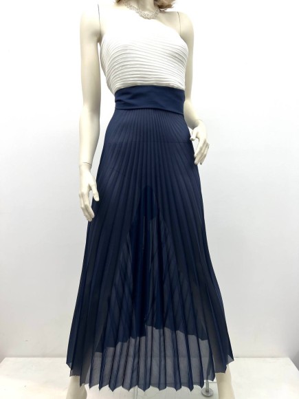 Гофре бал9 Шифон синий