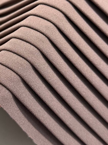 Плиссе 1.5 см Скуба кофейная