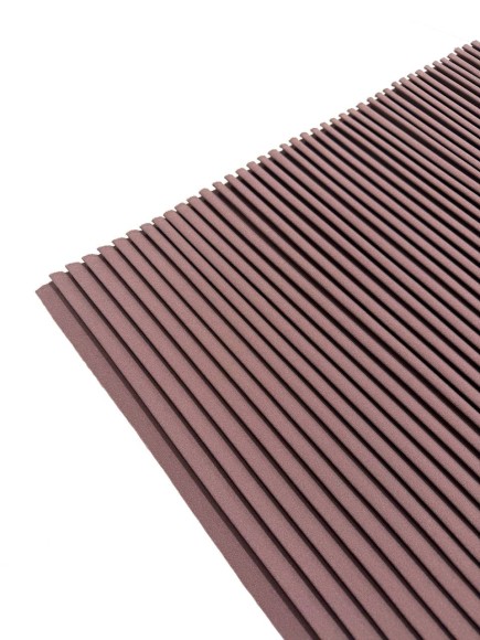 Плиссе 1.5 см Скуба кофейная