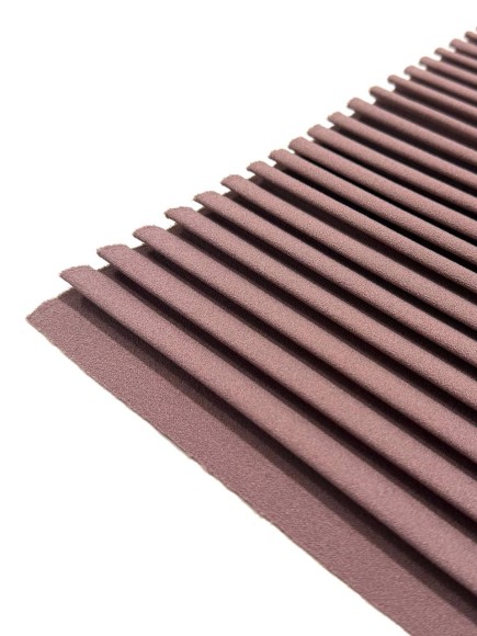 Плиссе 1.5 см Скуба кофейная