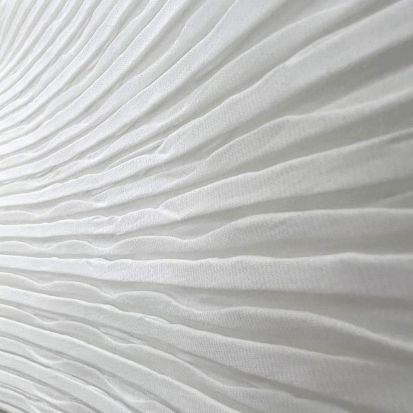 Складка Жатка Box шифон молочный