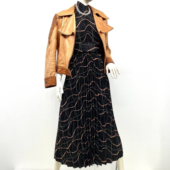 Гофре классика Вискоза бежевый