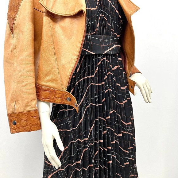 Гофре классика Вискоза бежевый