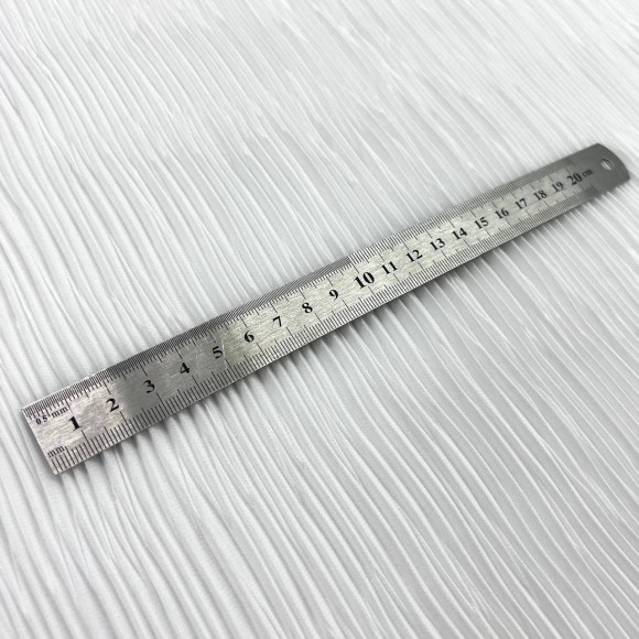 Складка Жатка Шифон молочный