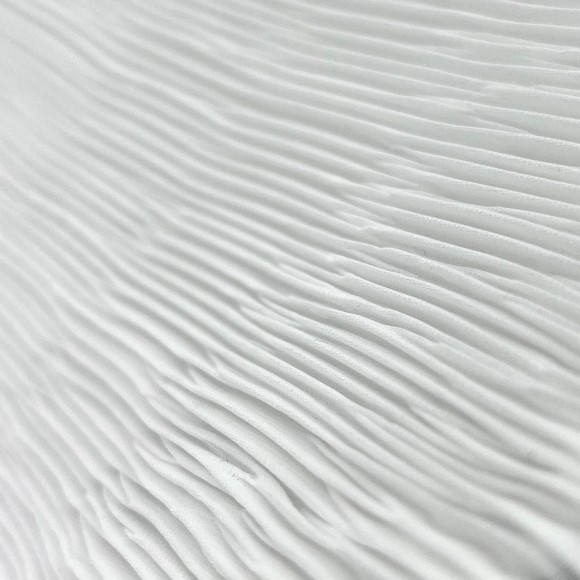 Складка Жатка Шифон молочный