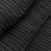 Складка Жатка Box Креп-шифон черный