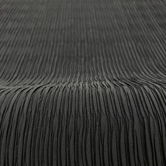 Складка Жатка Box Креп-шифон черный