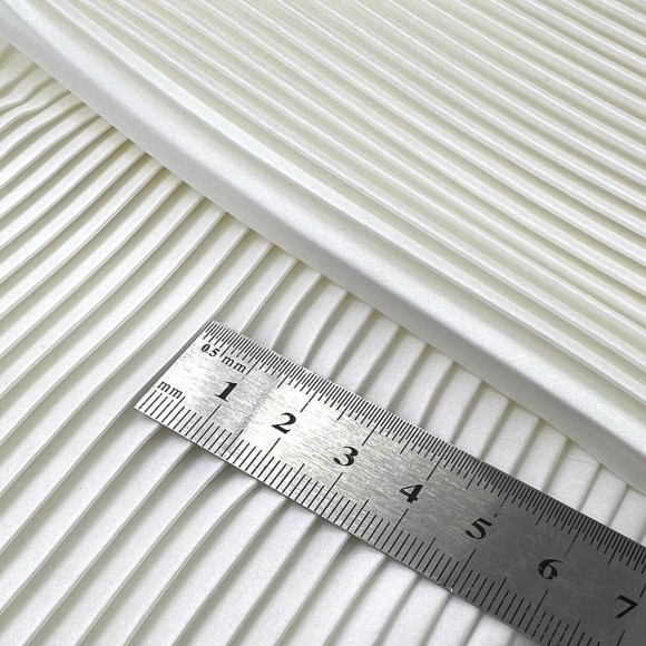 Плиссе 5 мм Ниагара белая