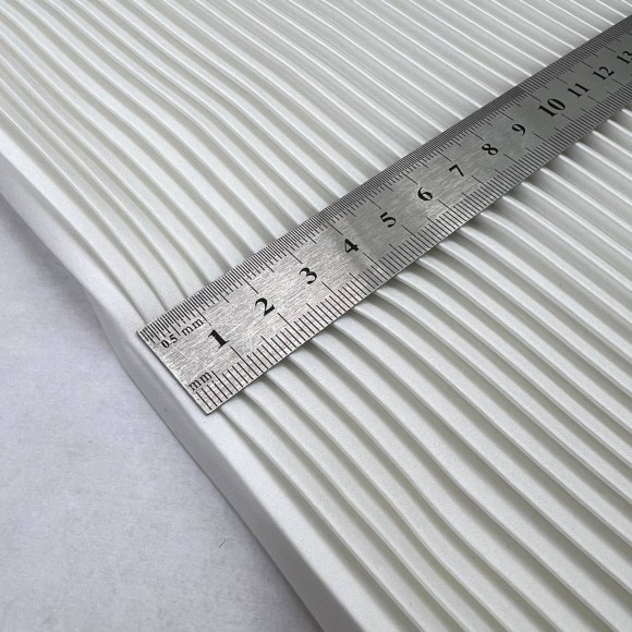 Плиссе 5 мм Ниагара белая