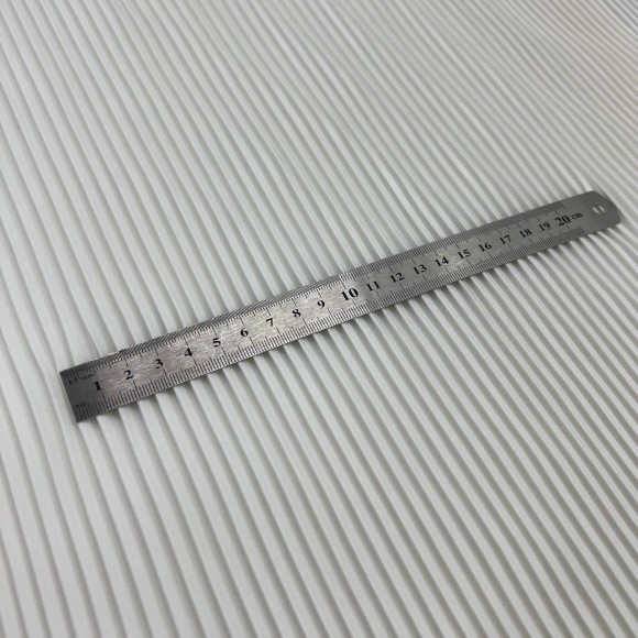 Плиссе 5 мм Ниагара белая