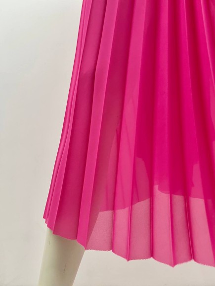 Гофре классика Шифон розовый