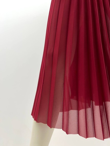 Гофре классика Шифон винный