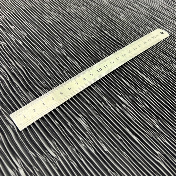 Складка Жатка Армани серый