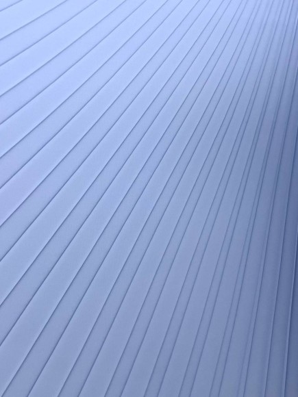 Гофре классика Шифон голубой