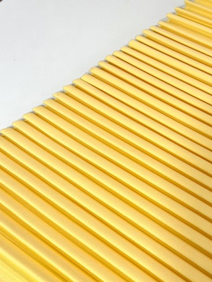 Плиссе 1.5 см Скуба желтая