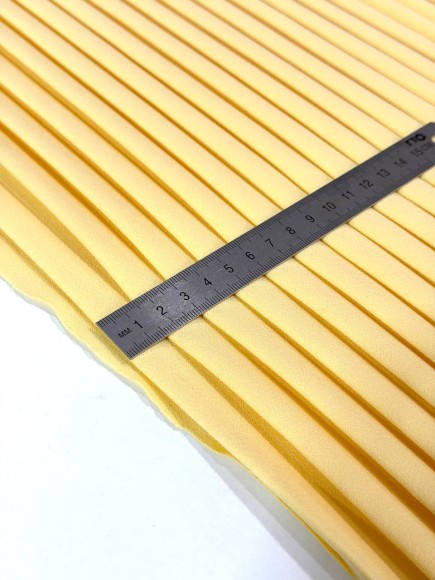 Плиссе 1.5 см Скуба желтая