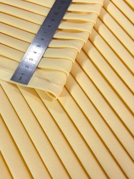 Плиссе 1.5 см Скуба желтая