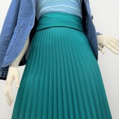 Гофре классика Креп-шерсть изумрудный
