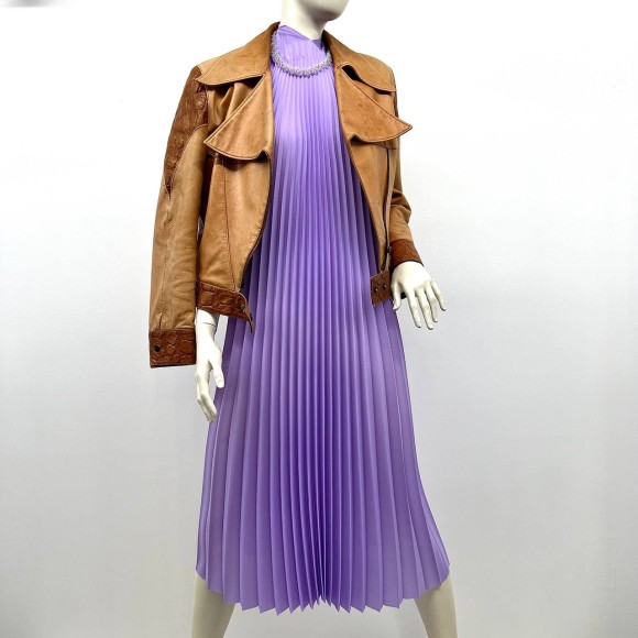 Гофре классика Креп лаванда