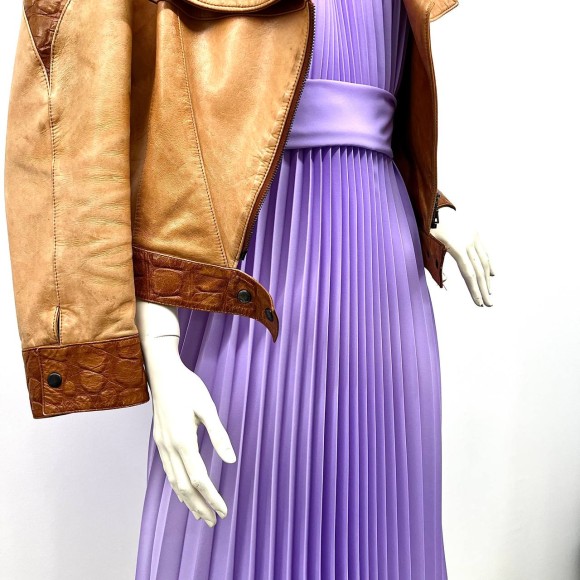 Гофре классика Креп лаванда