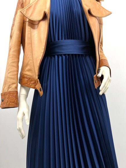 Гофре классика Армани глубокий синий