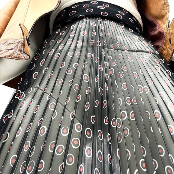 Гофре Классика Шифон Япония черный