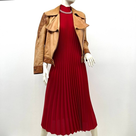 Гофре классика Креп красный