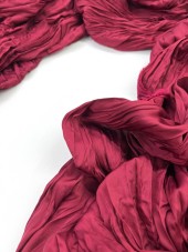 Складка Креш продольный Армани винный