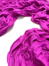 Складка Креш продольный Ниагара фуксия