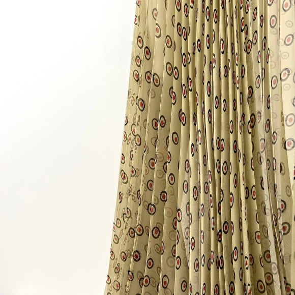 Гофре классика Шифон Япония (хаки) 90