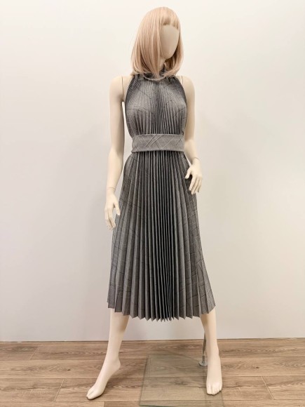 Гофре классика Лен Штрихи Н серый