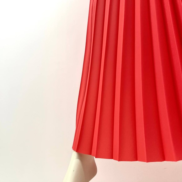 Гофре классика Креп коралловый