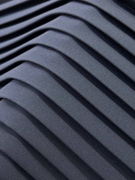 Плиссе 1.5 см Барби синий Плиссе 1.5 см Барби синий