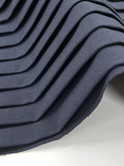 Плиссе 1.5 см Барби синий Плиссе 1.5 см Барби синий