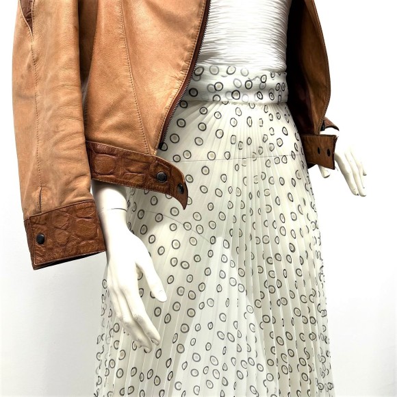 Гофре Классика Шифон Япония молочный