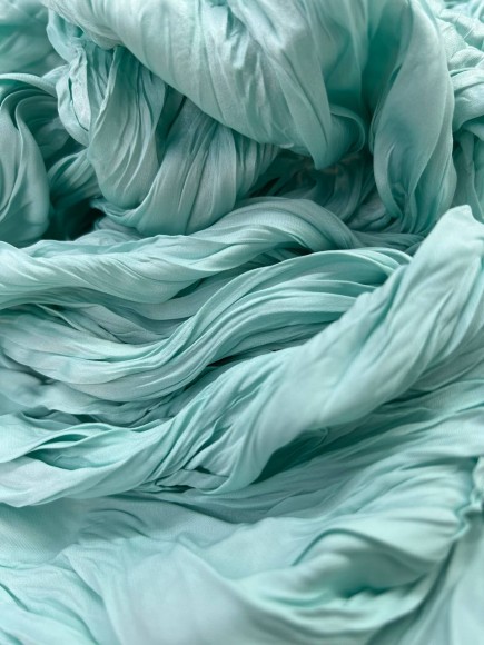 Складка Креш продольный Армани мятный