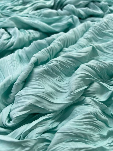 Складка Креш продольный Армани мятный