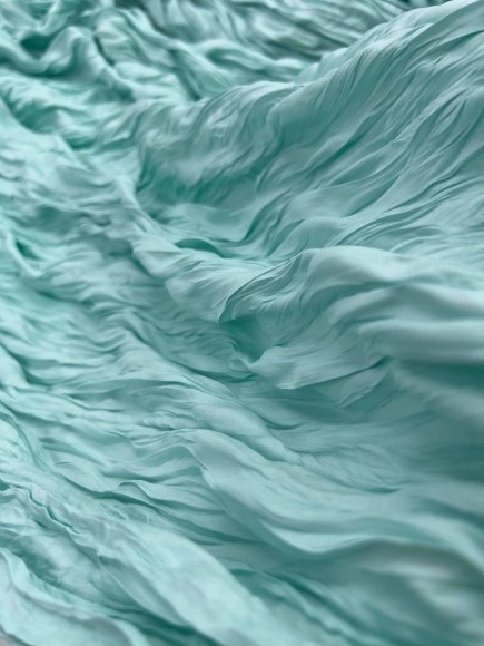 Складка Креш продольный Армани мятный