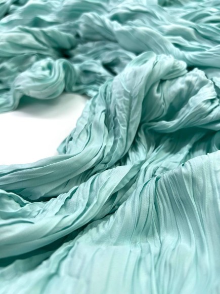 Складка Креш продольный Армани мятный