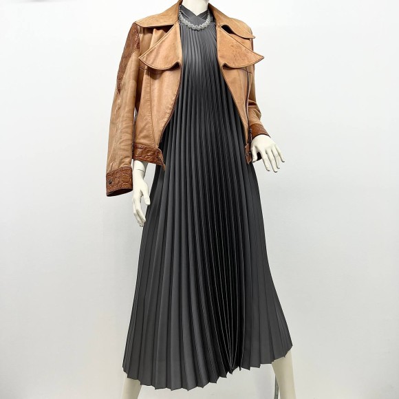 Гофре классика Армани серый