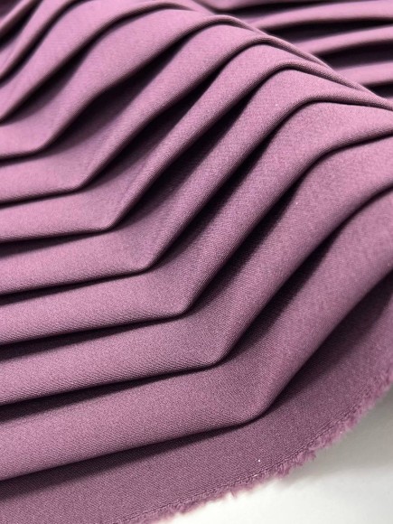 Плиссе 1.5 см Барби фиолетовый