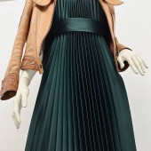 Гофре классика Армани изумрудный